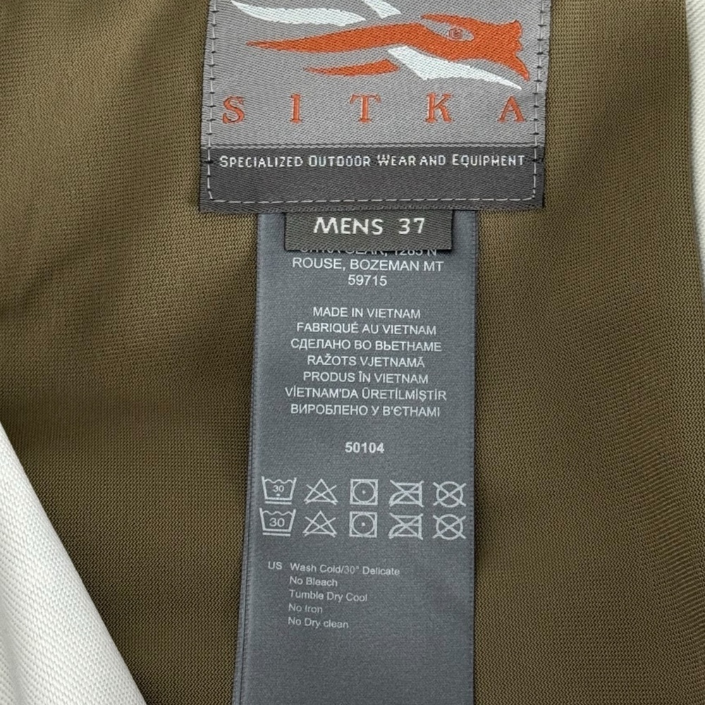 NWT Sitka Men's Mountain Pants 37x32 - Picture 7 of 12